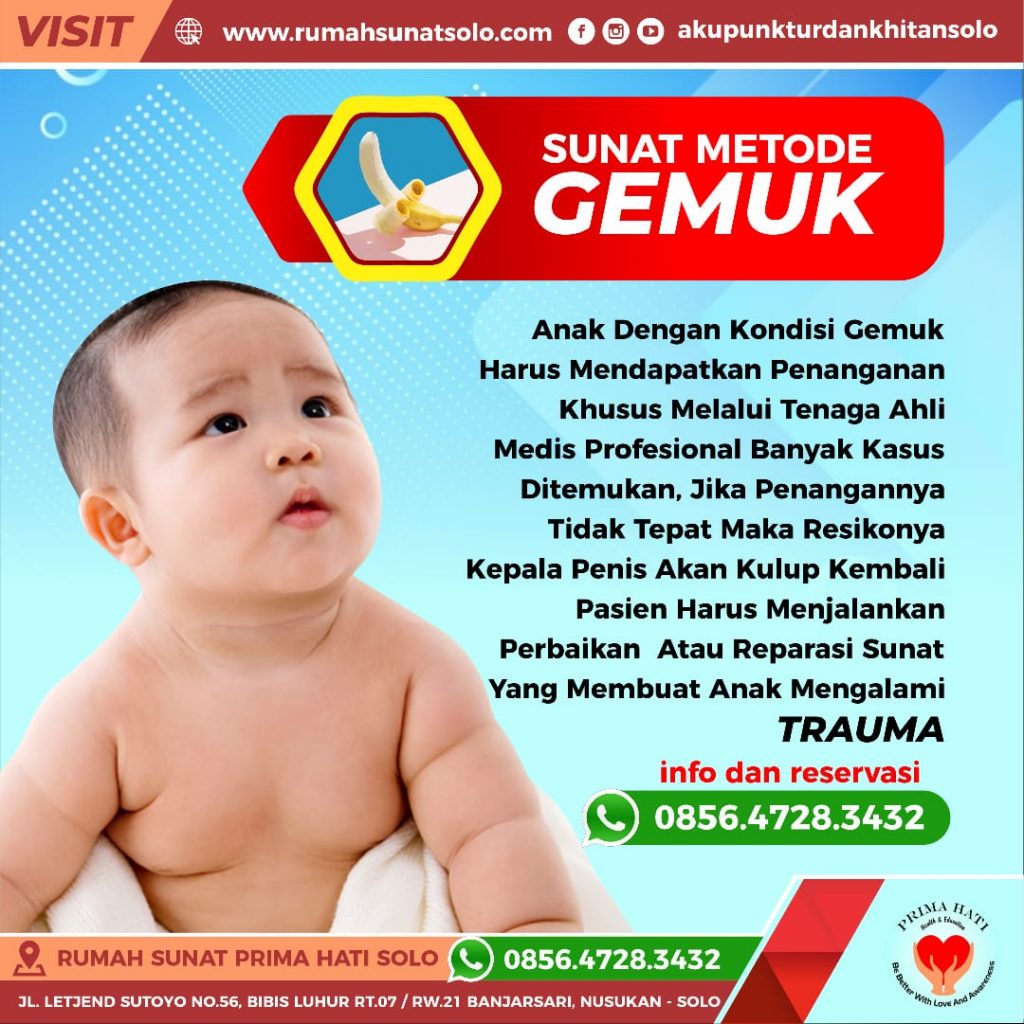 Sunat Anak Gendut di Solo: Langkah Mudah yang Harus Diperhatikan